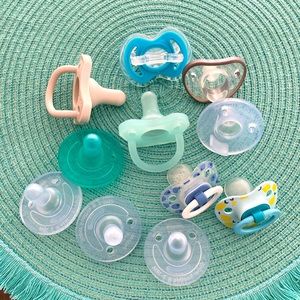 Lot of pacifiers